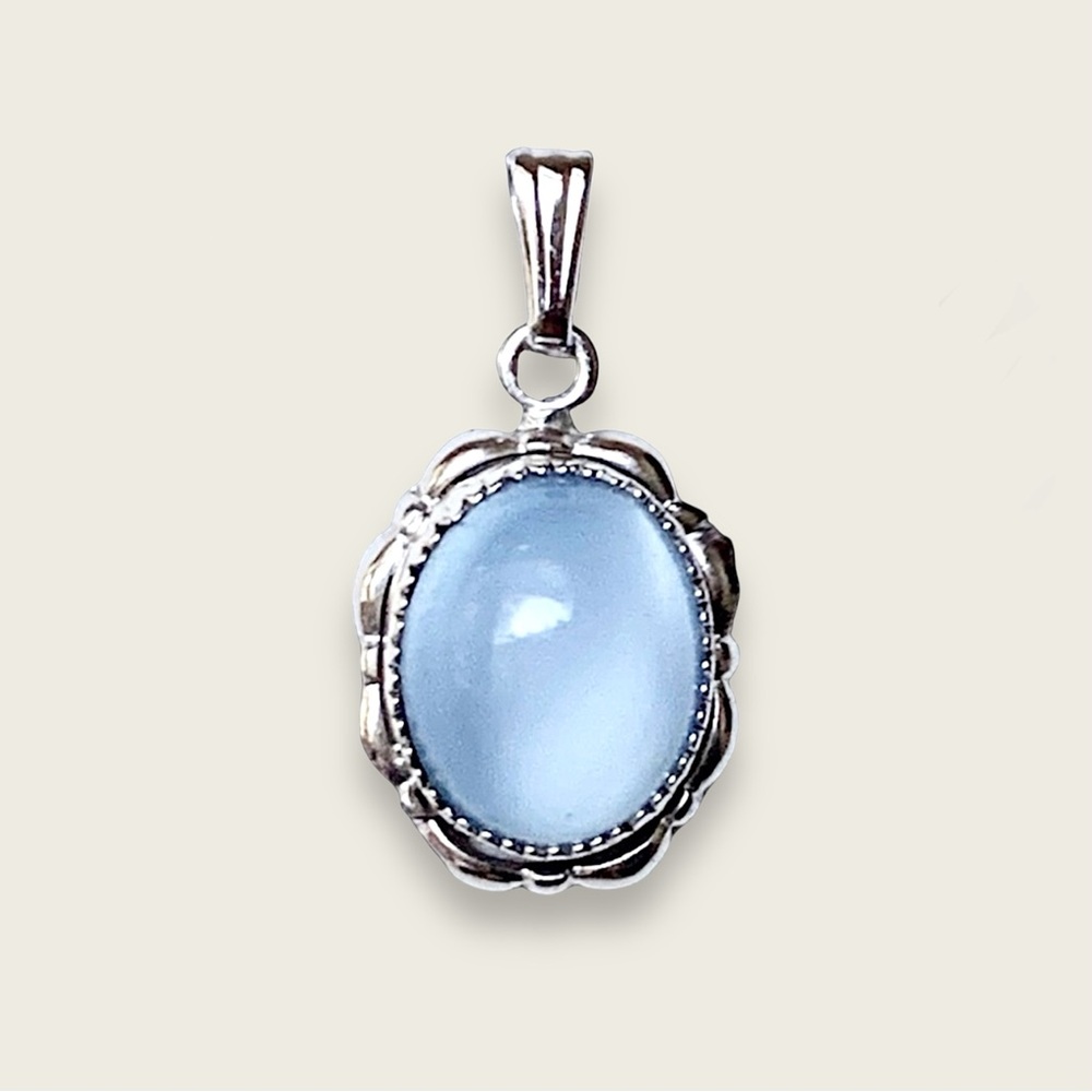 925 Sterling Silver Pendant Oval